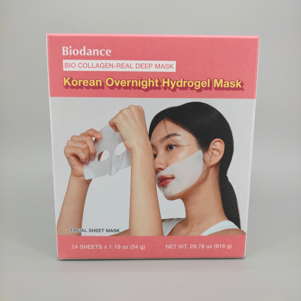 Biodance Bio-Collagen Real Deep Mask Korean Overnight Hydrogel 24 Sheets Masks